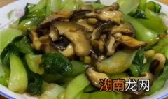 香菇油菜的做法家常 需要准备什么材料呢