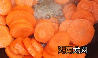 煎胡萝卜怎么做 香煎胡萝卜片做法