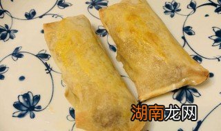 空气炸锅春卷做法 空气炸锅春卷
