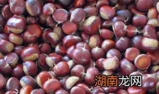 保存栗子的方法 新鲜板栗怎么保存