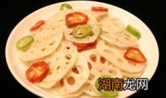 青椒藕片 青椒藕片的做法步骤