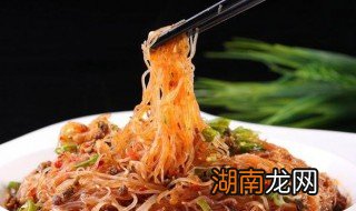 肉末炒粉条怎么做好吃窍门 肉末炒粉条怎么做