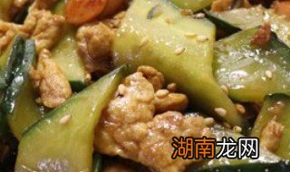 黄瓜怎么做 黄瓜炒蛋做法