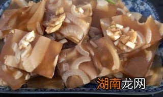 熬皮冻一斤猪皮多少水 熬皮冻一斤猪皮多少水合适