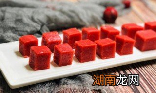 如何做宝宝山楂糕 宝宝山楂糕的做法