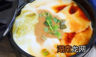 甜豆汁老豆腐的家常做法