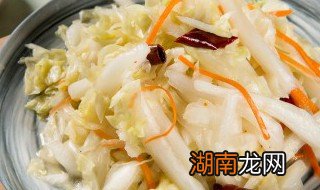 家常腌白菜的腌制方法 家常腌白菜怎么做