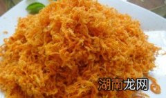 自制肉松的做法可用绞肉机 自制肉松的做法