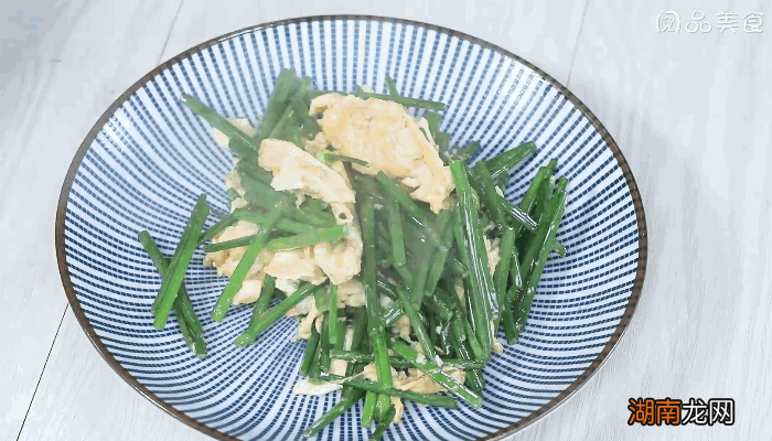 韭菜花炒鸡蛋的做法，韭菜花炒鸡蛋怎么做