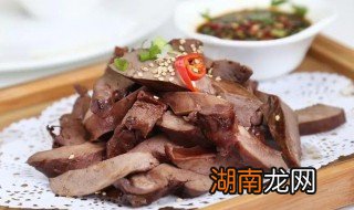 卤猪心的做法 卤猪心怎样做