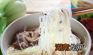 米粉怎么做 米粉怎么做好吃又简单视频教程