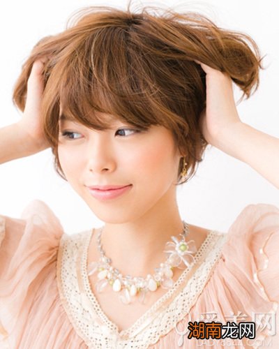 两款日系短发扎发气质甜美秒吸睛