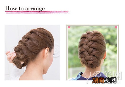 长卷发发型扎法马尾清纯盘发优雅