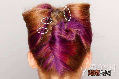 可爱少女风扎发猫耳造型俏皮吸睛