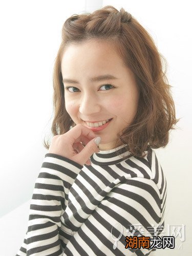 中短发扎法速学刘海编发甜美俏皮