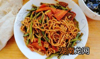 刀豆蒸面条怎么做好吃 做刀豆焖面的方法