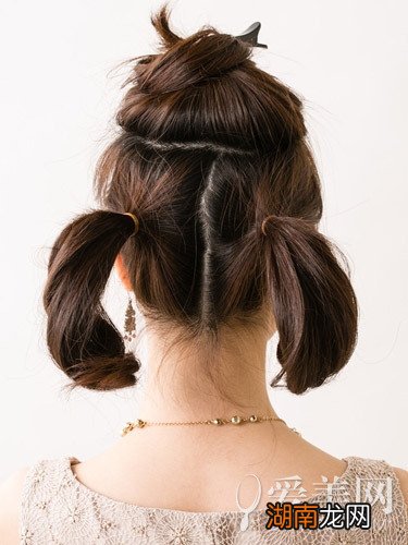 六步盘发教程步骤示范秋日华丽风