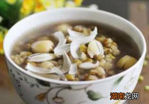 百合绿豆汤