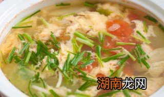 小葱蛋花汤做法图解 简单营养的快手汤