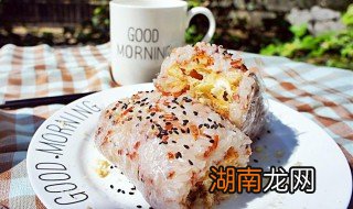 糍饭包油条做法图解 上海特色早点