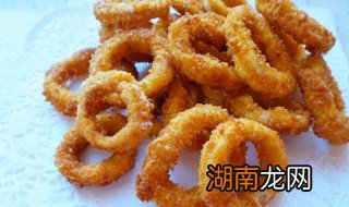 香脆鱿鱼圈做法图解 这样做好好吃