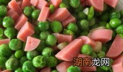 豌豆香肠做法图解 五分钟教你做出快手小菜