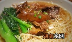 牛腩面的家常做法 牛腩面怎么做好吃又简单