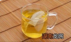 荷叶茶的作用 芡实柠檬荷叶茶的作用
