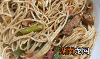 干蒸面条的家常做法大全窍门 干蒸面条怎么做最好吃