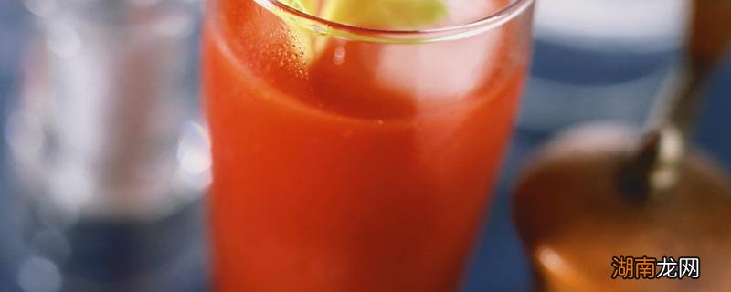 早上喝番茄汁的功效与作用 喝番茄汁的功效与作用