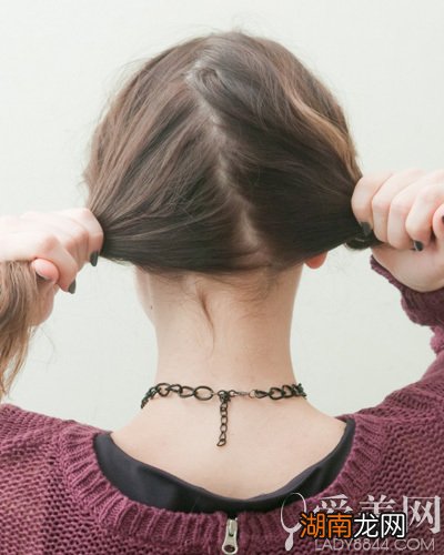 中长发怎么扎好看温婉编发显成熟