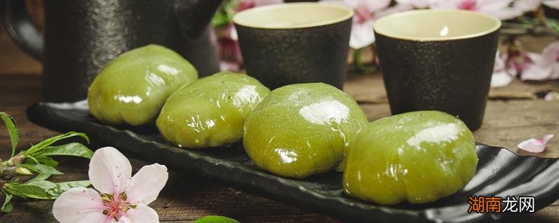 青团的功效与作用禁忌和副作用 青团的功效与作用禁忌