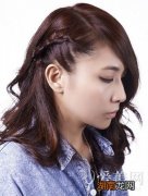 刘海编发教程步骤六步打造清爽感