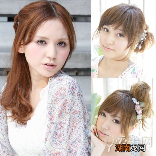 中长发怎么扎好看编发完胜侧盘发