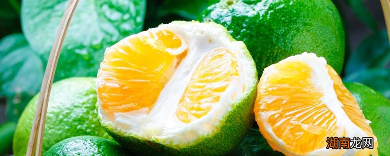 绿色皇帝柑能放黄吗