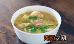 鸡汁小馄饨做法图解 鸡汁小馄饨怎么做