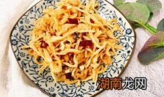 萝卜干的腌法 完美配菜学起来