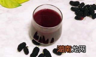 桑果汁做法窍门 桑果汁做法窍门是什么