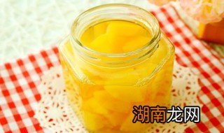 黄桃苏打水做法图解 黄桃苏打水怎么做