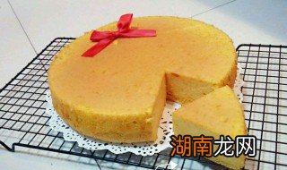 戚风的做法 味道清淡不腻