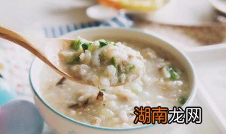 火腿虾皮粥的做法 大人小孩都爱吃