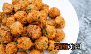 炸牛肉丸子的家常做法配料 炸牛肉丸子的家常做法