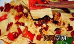 油泼豆腐的家常做法红烧肉 油泼豆腐的家常做法