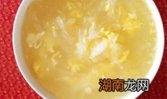 白萝卜鸡蛋汤如何做 白萝卜鸡蛋汤做法