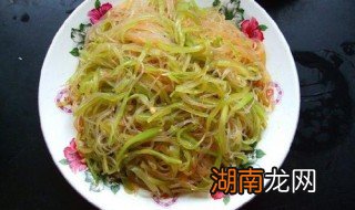 莴笋粉条怎么做 莴笋和粉条的做法大全家常菜
