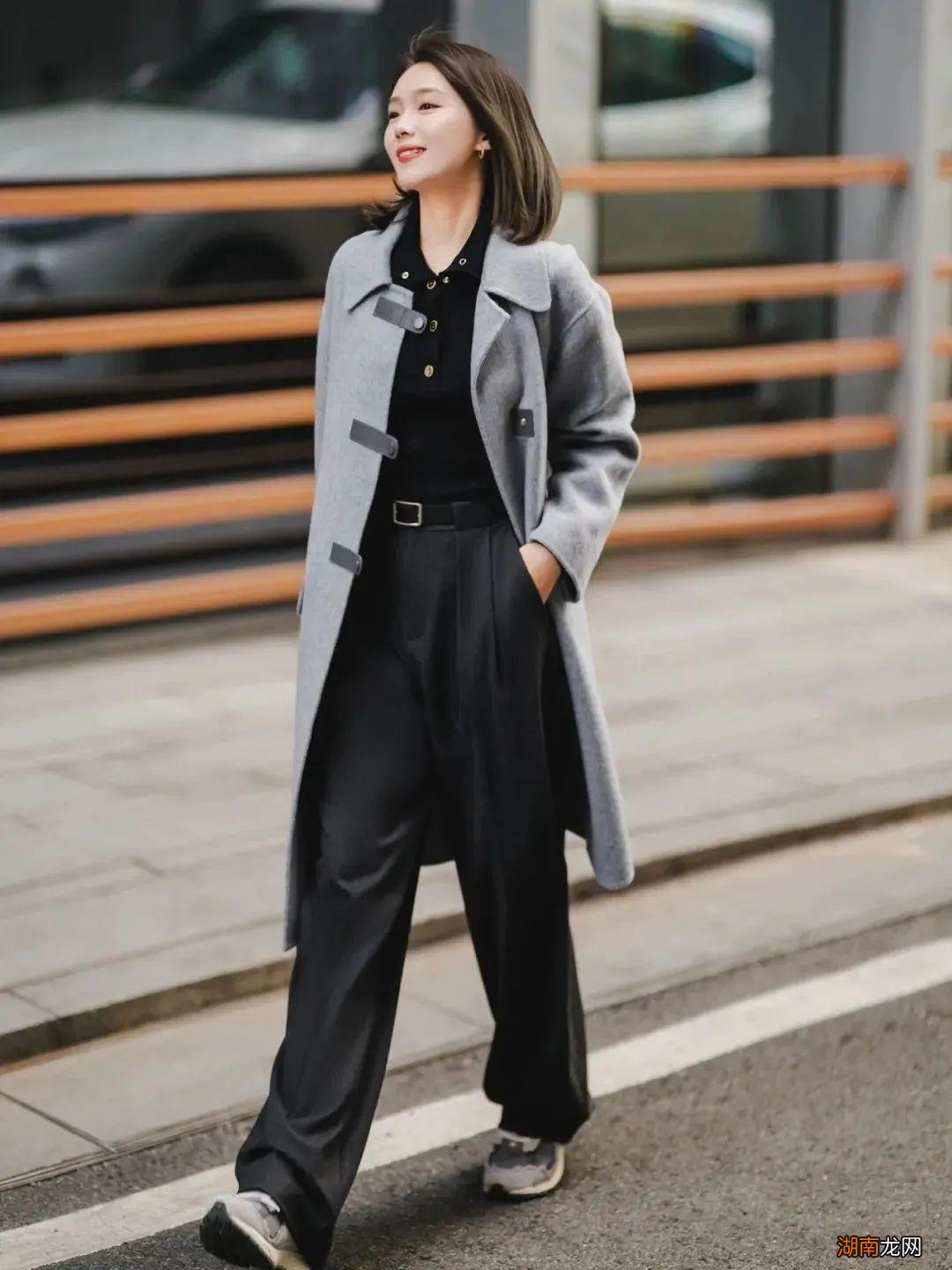 灰色的4种穿法,好看又高级