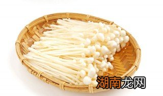 韭菜金针菇炒肉 韭菜金针菇怎么炒