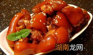 猪蹄酱的做法和配方