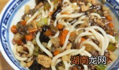素臊子面的家常做法窍门 素臊子面的家常做法