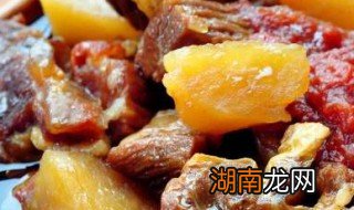 土豆烧牛肉拌饭窍门 做拌饭的方法